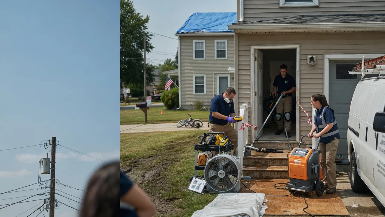Water Damage Repair in Ernul, NC near me